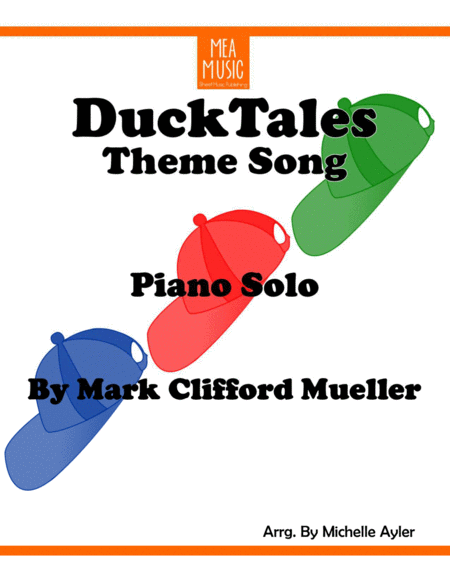 Free Sheet Music Duck Tales Theme Song