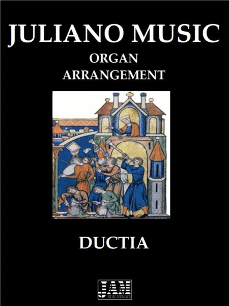 Ductia Easy Organ Arrangement Anonymous Sheet Music