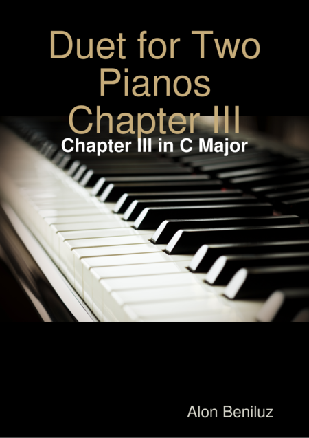 Duet For Two Pianos Chapter Iii In C Major Sheet Music