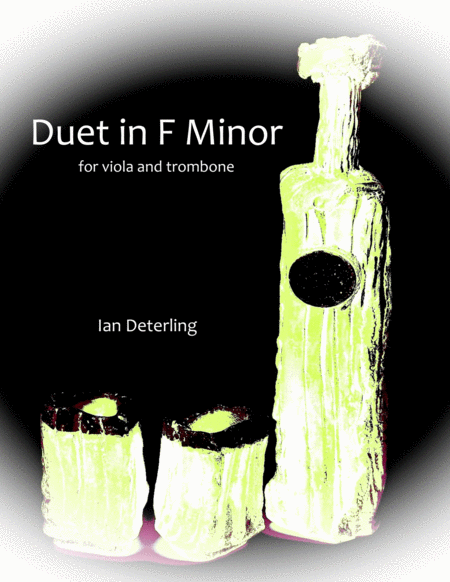 Duet In F Minor For Viola And Trombone Sheet Music