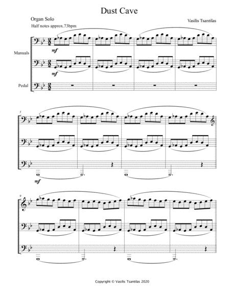 Free Sheet Music Dust Cave