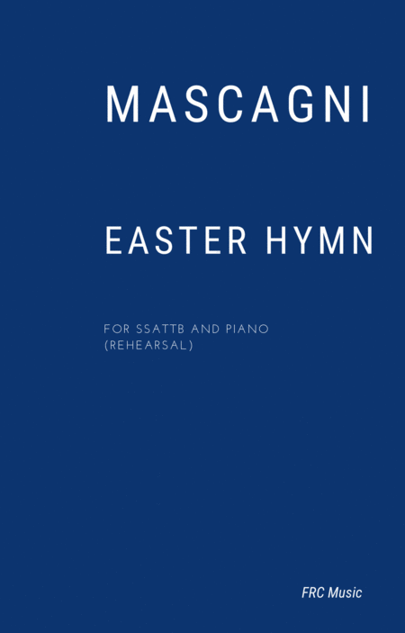 Free Sheet Music Easter Hymn From Cavalleria Rusticana