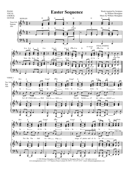 Easter Sequence Sheet Music