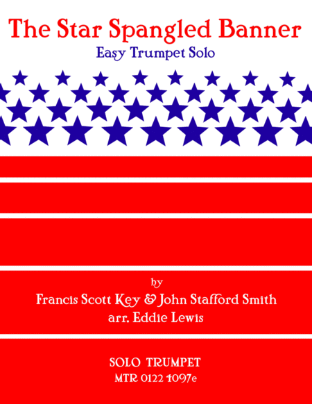 Easy Star Spangled Banner For Solo Trumpet Sheet Music