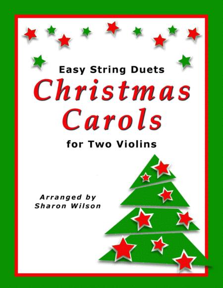 Free Sheet Music Easy String Duets Christmas Carols A Collection Of 10 Violin Duets