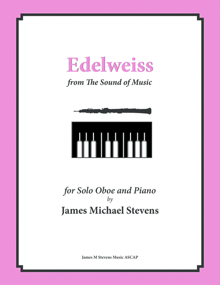 Free Sheet Music Edelweiss Oboe Piano