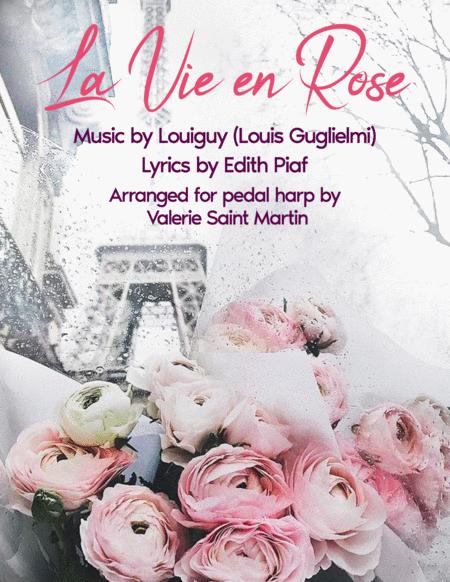 Edith Piaf La Vie En Rose Pedal Harp Arr Sheet Music