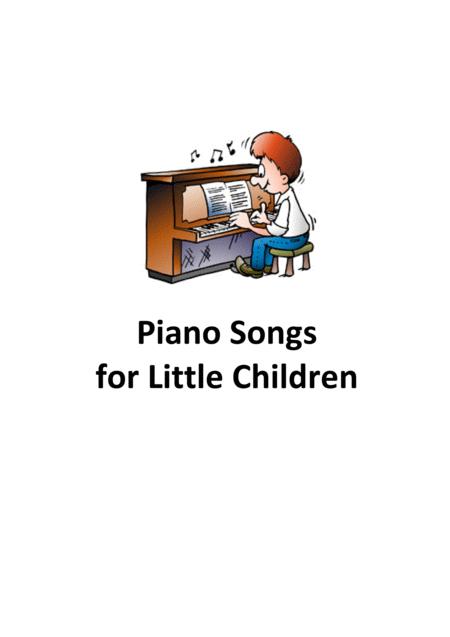 Free Sheet Music Eight Piano Songs For Little Children