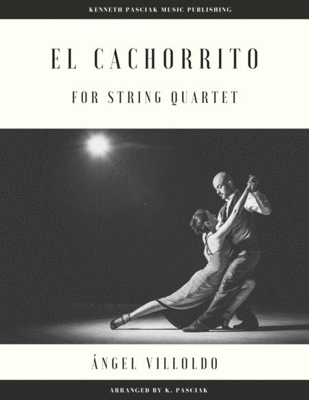 El Cachorrito For String Quartet Sheet Music