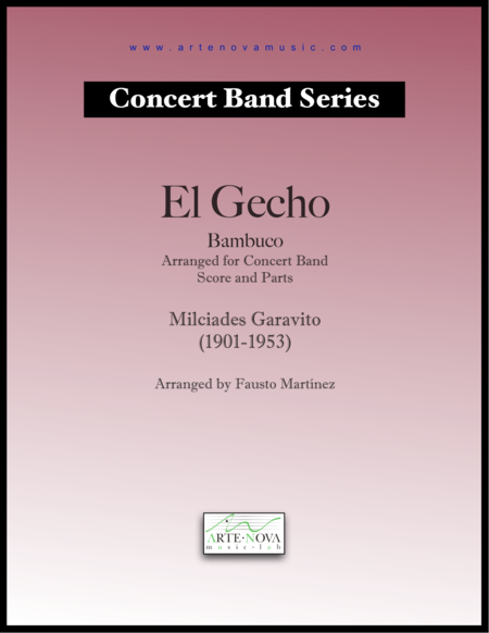 El Gecho Bambuco For Concert Band Sheet Music