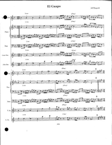 Free Sheet Music El Guapo