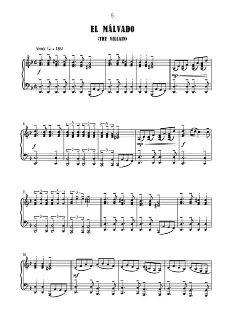 El Mlvado Sheet Music