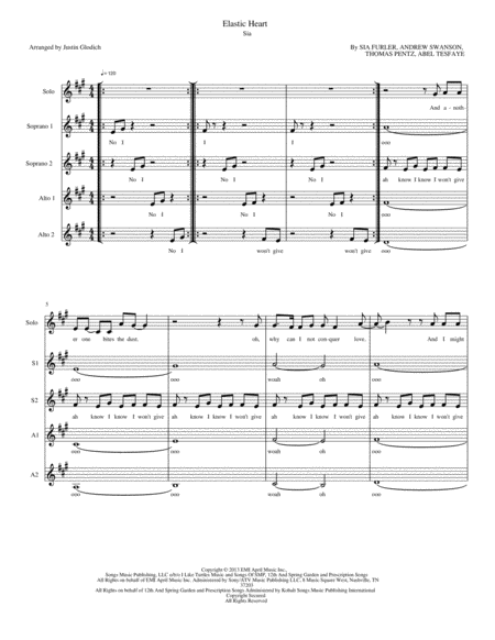 Elastic Heart Sheet Music