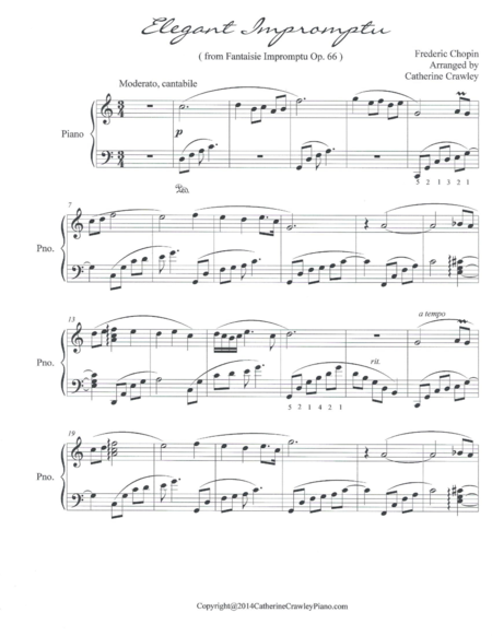 Elegant Impromptu Sheet Music