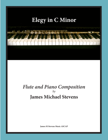 Elegy In C Minor Reflective Flute Piano Sheet Music