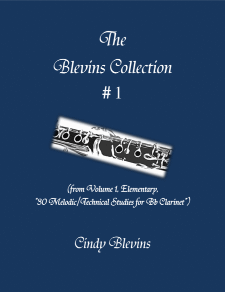 Free Sheet Music Elementary Clarinet Study 1 From The Blevins Collection Melodic Technical Studies For Bb Clarinet