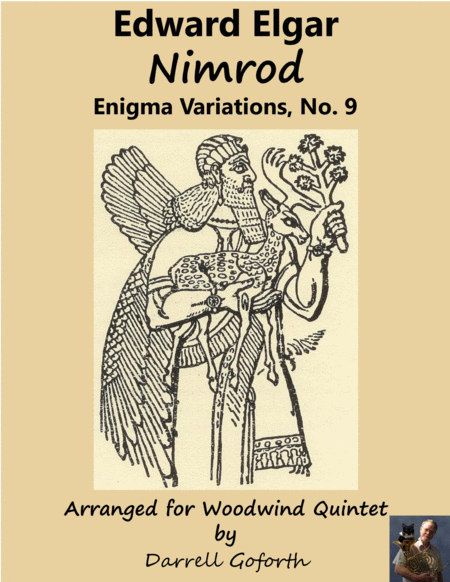 Elgar Nimrod Variation Ix From Enigma Variations For Woodwind Quintet Sheet Music