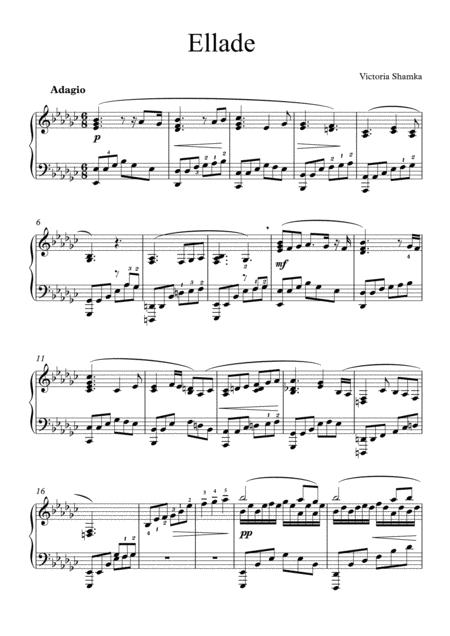 Ellade Sheet Music