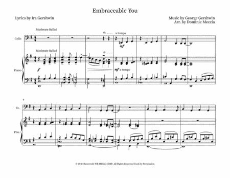 Embraceable You Cello And Piano Sheet Music