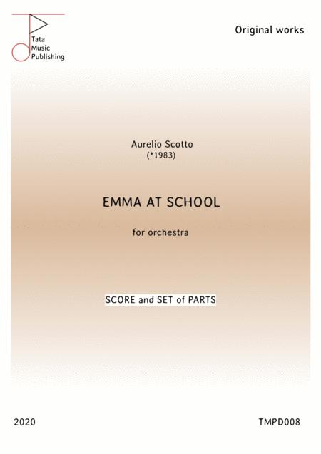 Free Sheet Music Emma At School