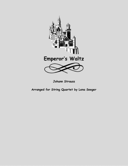 Free Sheet Music Emperor Waltz