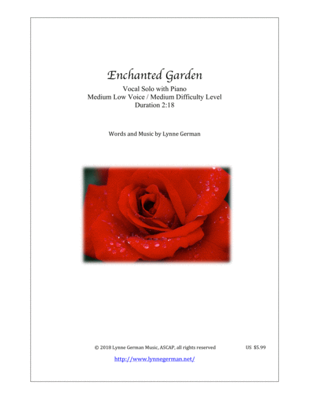 Enchanted Garden Sheet Music