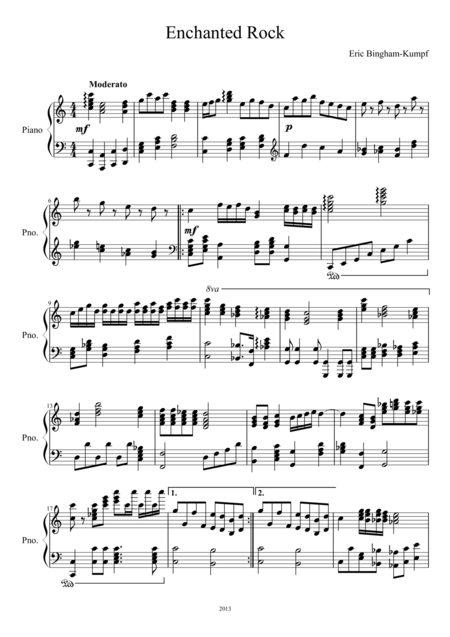 Enchanted Rock Sheet Music