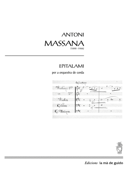 Epitalami Sheet Music