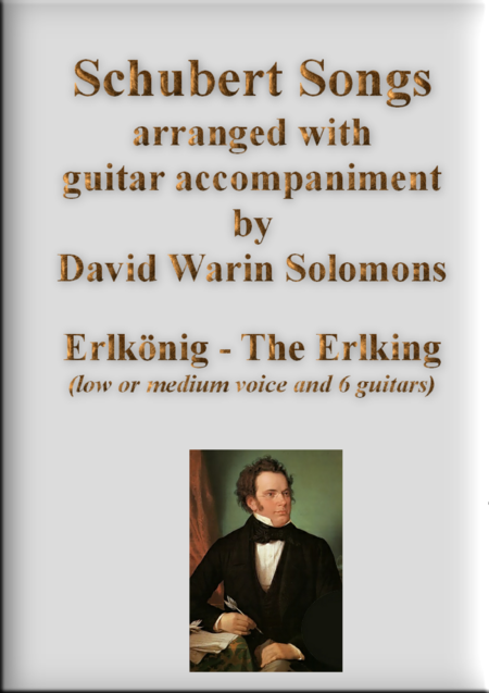 Free Sheet Music Erlknig Erlking Low Or Medium Voice And 6 Guitars