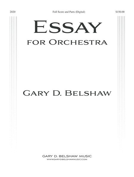 Essay For Orchestra Complete Sheet Music