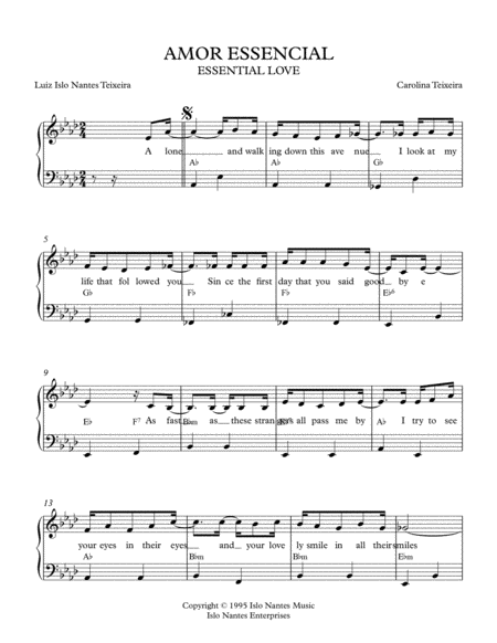 Essential Love Sheet Music