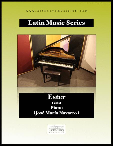 Free Sheet Music Ester Vals For Piano Music From Latin America