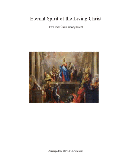 Eternal Spirit Of The Living Christ Sheet Music