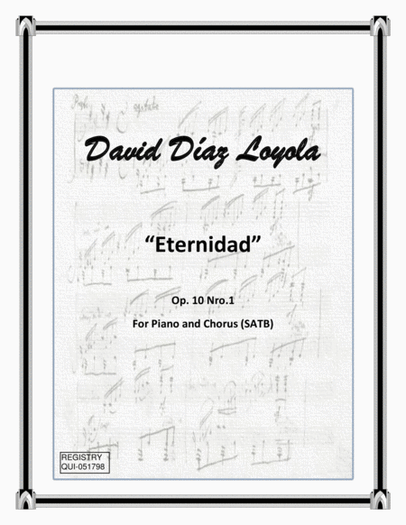 Eternidad Op 10 Nro 1 Sheet Music