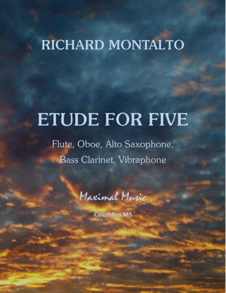 Free Sheet Music Etude For Five