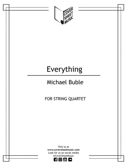 Everything String Trio Sheet Music