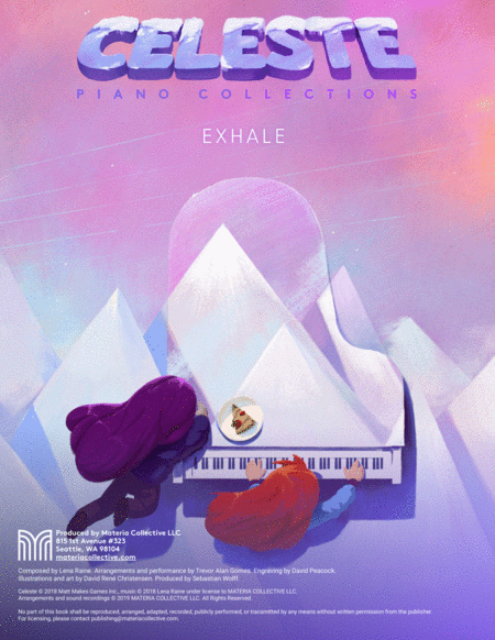 Exhale Celeste Piano Collections Sheet Music