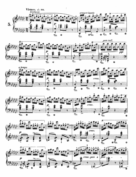 Free Sheet Music F Chopin Etude Op 10 No 5 Black Keys