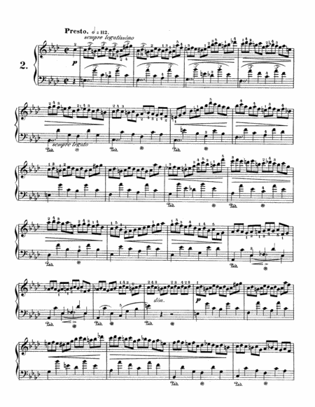 Free Sheet Music F Chopin Etudes Op 25 No 2