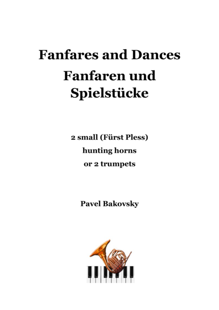 Fanfares And Dances Fanfaren Und Spielstcke For 2 Trumpets Or 2 Horns Sheet Music