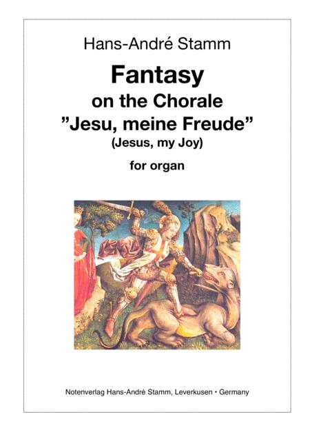 Fantasy On The Chorale Jesu Meine Freude Jesus My Joy For Organ Sheet Music