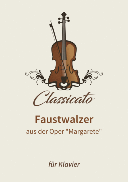 Free Sheet Music Faustwalzer
