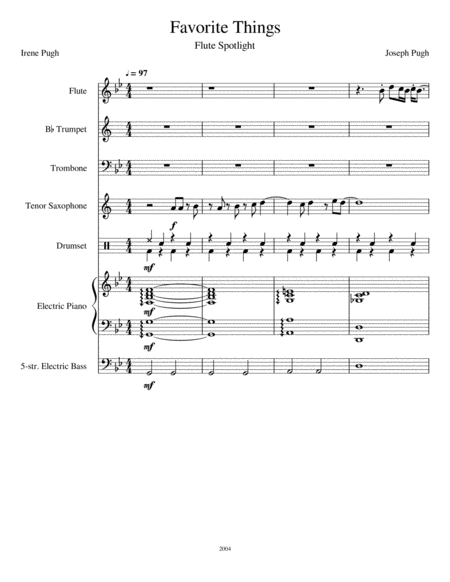 Favorite Things Sheet Music