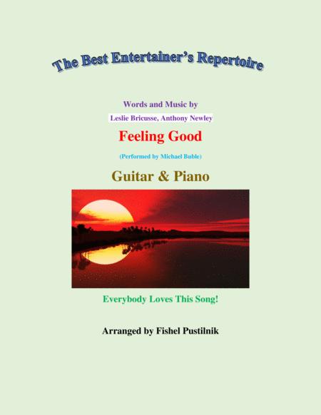 Free Sheet Music Feeling Good For Guitar And Piano Video