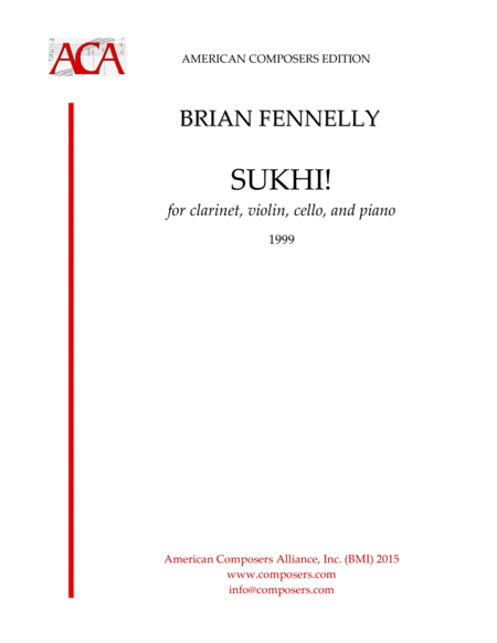 Free Sheet Music Fennelly Sukhi