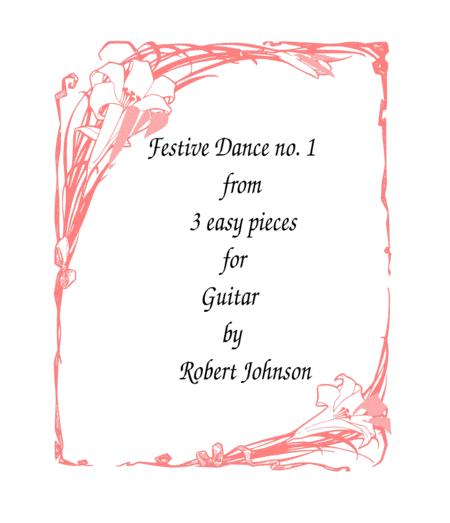 Free Sheet Music Festive Dance No 1