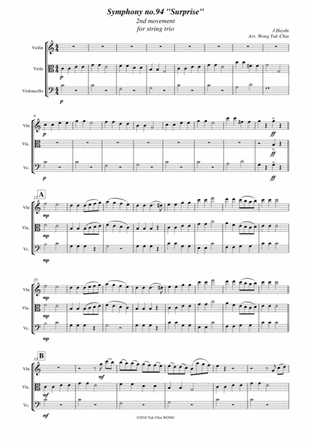 Free Sheet Music Fiala J Concertino For Three For Two Violins And Viola