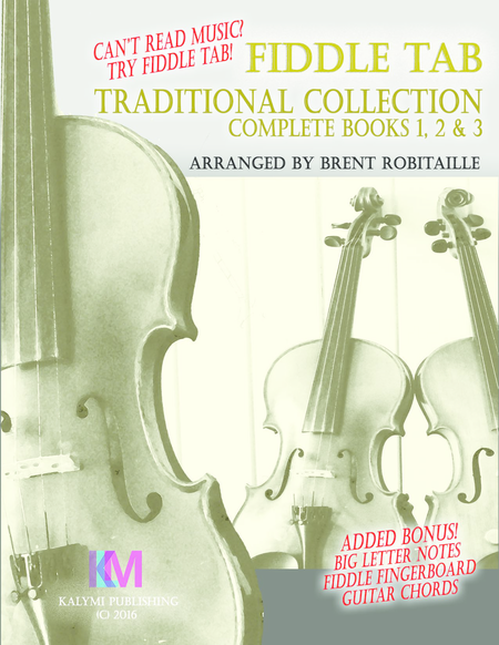 Free Sheet Music Fiddle Tab Traditional Collection Complete Books 1 2 3