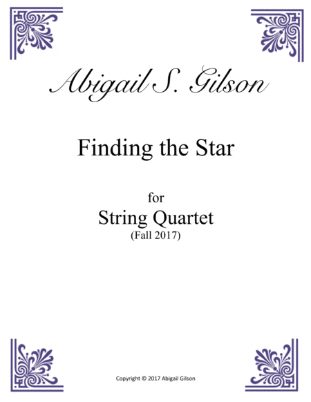 Finding The Star Sheet Music