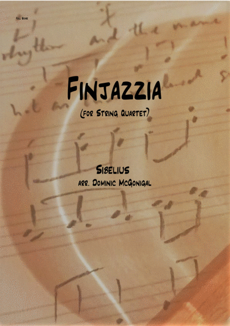 Free Sheet Music Finjazzia Finlandia Jazz Style String Quartet